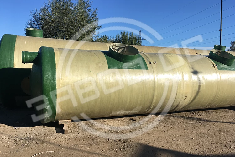 Производство горизонтальных подземных ёмкостей из стеклопластика