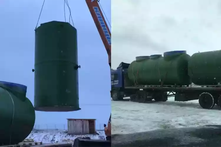 Канализационные насосные станции с ёмкостью для стоков